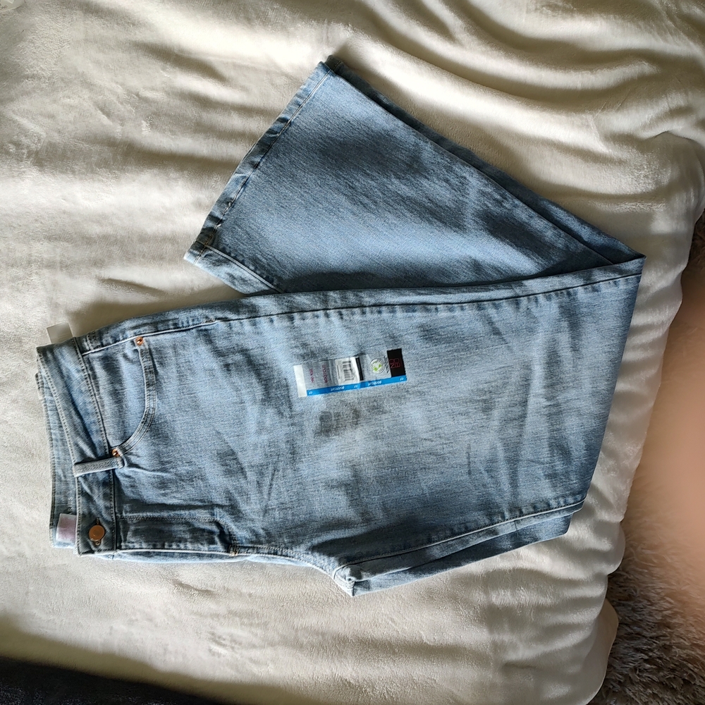 No Boundaries Sky Blue Kids Flare Jeans